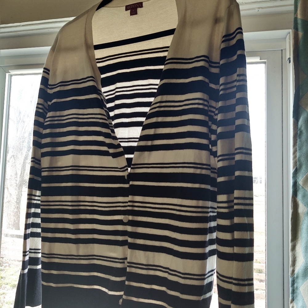 Striped Cardigan